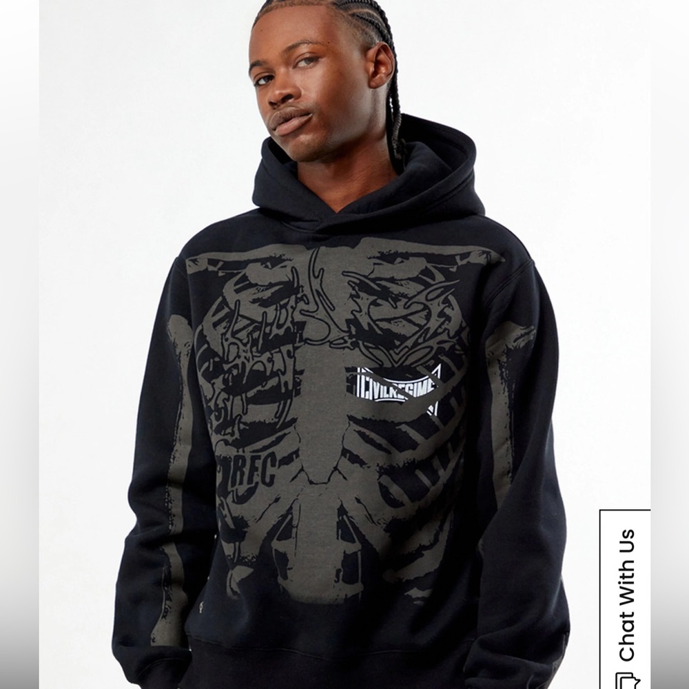 NWT Civil Regime Civil They Laughed hoodie